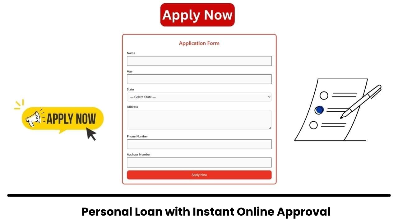 Personal Loan with Instant Online Approval