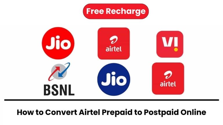 How to Convert Airtel Prepaid to Postpaid Online